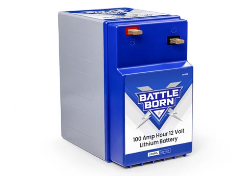 Battle Born 100Ah 12V GC2 LiFePO4 Deep Cycle Battery